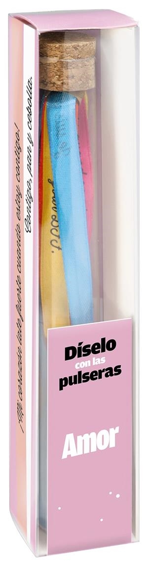 CAJA DE  PULSERAS CON MENSAJES DE AMOR | 9788417240769 | VARIOS AUTORES | Llibreria La Font de Mimir - Llibreria online Barcelona - Comprar llibres català i castellà