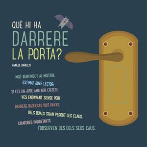 QUI HI HA DARRERA LA PORTA? (VVKIDS) | 9788468259703 | BARUZZI, AGNESE | Llibreria La Font de Mimir - Llibreria online Barcelona - Comprar llibres català i castellà