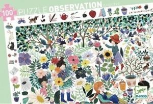 PUZZLE OBSERVACION 1000 FLORES 100 PZAS | 3070900075078 | Llibreria La Font de Mimir - Llibreria online Barcelona - Comprar llibres català i castellà