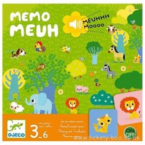 JUEGO MEMO MEUH | 3070900084827 | Llibreria La Font de Mimir - Llibreria online Barcelona - Comprar llibres català i castellà