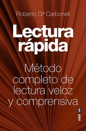 LECTURA RÁPIDA | 9788441439108 | GARCÍA CARBONELL, ROBERTO | Llibreria La Font de Mimir - Llibreria online Barcelona - Comprar llibres català i castellà