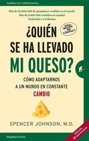 ¿QUIÉN SE HA LLEVADO MI QUESO? | 9788416997091 | JOHNSON, SPENCER | Llibreria La Font de Mimir - Llibreria online Barcelona - Comprar llibres català i castellà