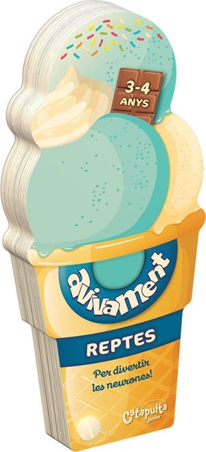 AVIVAMENT REPTES 3-4 ANYS - CAT | 9789876377089 | Llibreria La Font de Mimir - Llibreria online Barcelona - Comprar llibres català i castellà