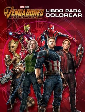 VENGADORES. INFINITY WAR. LIBRO PARA COLOREAR | 9788416914586 | MARVEL | Llibreria La Font de Mimir - Llibreria online Barcelona - Comprar llibres català i castellà
