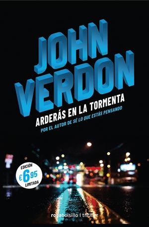 ARDERÁS EN LA TORMENTA | 9788416859481 | VERDON, JOHN | Llibreria La Font de Mimir - Llibreria online Barcelona - Comprar llibres català i castellà