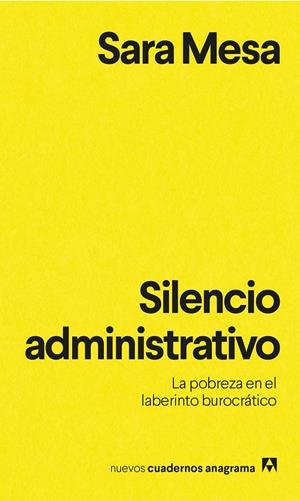 SILENCIO ADMINISTRATIVO | 9788433916273 | MESA, SARA | Llibreria La Font de Mimir - Llibreria online Barcelona - Comprar llibres català i castellà