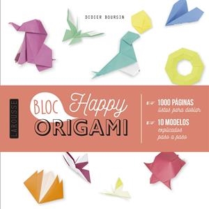 ORIGAMI BLOC HAPPY | 9788417720131 | BOURSIN, DIDIER | Llibreria La Font de Mimir - Llibreria online Barcelona - Comprar llibres català i castellà