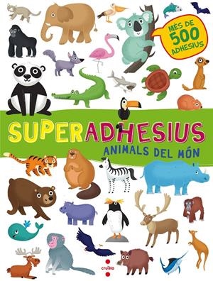 C-SUPERADHESIUS ANIMALS DEL MON | 9788466143202 | LIBRI, DE AGOSTINI | Llibreria La Font de Mimir - Llibreria online Barcelona - Comprar llibres català i castellà