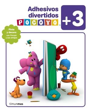 POCOYÓ. ADHESIVOS DIVERTIDOS. +3 | 9788408154143 | ZINKIA ENTERTAINMENT, S. A. | Llibreria La Font de Mimir - Llibreria online Barcelona - Comprar llibres català i castellà