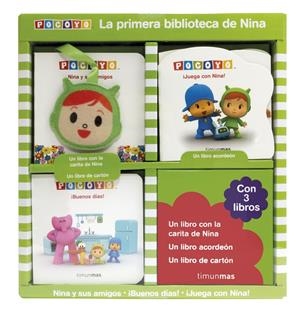POCOYÓ. LA PRIMERA BIBLIOTECA DE NINA | 9788408175056 | ZINKIA ENTERTAINMENT, S. A. | Llibreria La Font de Mimir - Llibreria online Barcelona - Comprar llibres català i castellà