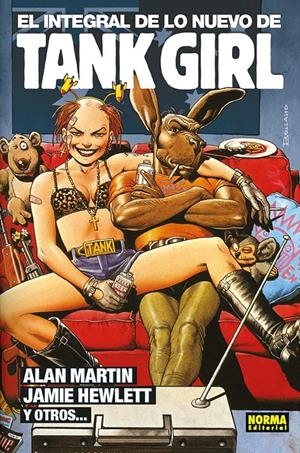 EL INTEGRAL DE LO NUEVO DE TANK GIRL | 9788467937565 | HEWLETT, JAMIE/ MARTIN, ALAN/ MILLIGAN, PETER/ VVAA | Llibreria La Font de Mimir - Llibreria online Barcelona - Comprar llibres català i castellà