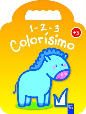 1-2-3 COLORÍSIMO +3 - PONI | 9788408134138 | YOYO | Llibreria La Font de Mimir - Llibreria online Barcelona - Comprar llibres català i castellà