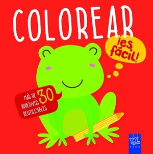 COLOREAR ¡ES FÁCIL! RANA | 9788408166320 | YOYO | Llibreria La Font de Mimir - Llibreria online Barcelona - Comprar llibres català i castellà