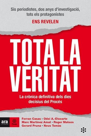 TOTA LA VERITAT | 9788417804183 | CASAS I MANRESA, FERRAN/ANCHUSTEGUI-ECHEARTE I ATIENZA, ODEI/MARTÍNEZ I AMAT, MARC/MATEOS I MIRET, R | Llibreria La Font de Mimir - Llibreria online Barcelona - Comprar llibres català i castellà