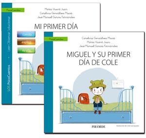 GUÍA: MI PRIMER DÍA DE COLE + CUENTO: MIGUEL Y SU PRIMER DÍA DE COLE | 9788436842012 | GONZÁLVEZ MACIÁ, CAROLINA/VICENT JUAN, MARÍA/GARCÍA FERNÁNDEZ, JOSÉ MANUEL | Llibreria La Font de Mimir - Llibreria online Barcelona - Comprar llibres català i castellà