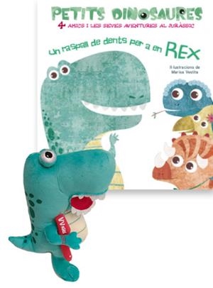 REX+ UN RASPALL DE DENTS PER A EN REX (VVKI | 9788468270951 | IL·LUSTRACIONS: M. VESTITA | Llibreria La Font de Mimir - Llibreria online Barcelona - Comprar llibres català i castellà