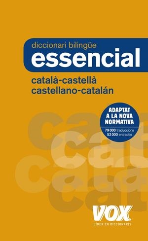DICCIONARI ESSENCIAL CASTELLANO-CATALÁN / CATALÀ-CASTELLÀ | 9788499742717 | VOX EDITORIAL | Llibreria La Font de Mimir - Llibreria online Barcelona - Comprar llibres català i castellà