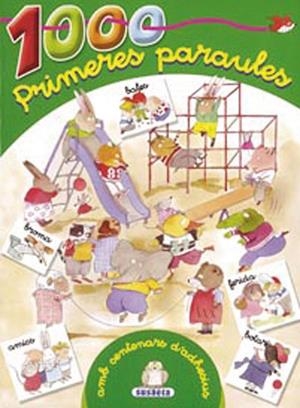 1000 PRIMERES PARAULES AMB CENTENARS D'ADHESIUS | 9788467733679 | SUSAETA, EQUIP | Llibreria La Font de Mimir - Llibreria online Barcelona - Comprar llibres català i castellà