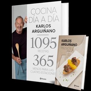 PACK TC COCINA DÍA A DÍA | 9788408227250 | ARGUIÑANO, KARLOS | Llibreria La Font de Mimir - Llibreria online Barcelona - Comprar llibres català i castellà