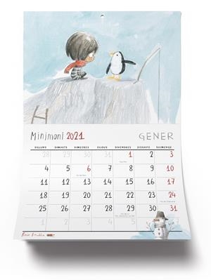 CALENDARI MINIMONI 2021 | 9788417599874 | BONILLA RAYA, ROCIO | Llibreria La Font de Mimir - Llibreria online Barcelona - Comprar llibres català i castellà