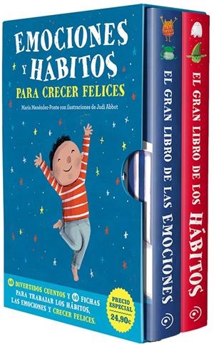 ESTUCHE REGALO EMOCIONES Y HÁBITOS PARA CRECER FELICES | 9788418128424 | MENÉNDEZ-PONTE, MARÍA | Llibreria La Font de Mimir - Llibreria online Barcelona - Comprar llibres català i castellà