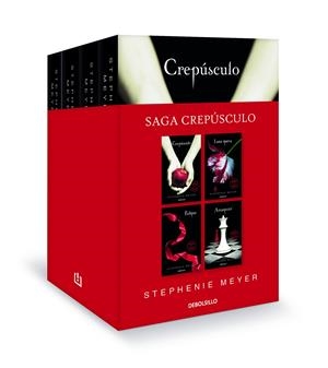 SAGA CREPÚSCULO (EDICIÓN PACK CON: CREPÚSCULO | LUNA NUEVA | ECLIPSE | AMANECER) | 9788466356947 | MEYER, STEPHENIE | Llibreria La Font de Mimir - Llibreria online Barcelona - Comprar llibres català i castellà