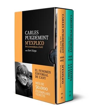 M'EXPLICO I LA LLUITA A L'EXILI (EDICIÓ PACK) | 9788418226243 | PUIGDEMONT, CARLES | Llibreria La Font de Mimir - Llibreria online Barcelona - Comprar llibres català i castellà