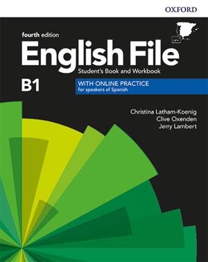 ENGLISH FILE 4TH EDITION B1. STUDENT'S BOOK AND WORKBOOK WITH KEY PACK | 9780194058063 | LATHAM-KOENIG, CHRISTINA/OXENDEN, CLIVE/LAMBERT, JERRY | Llibreria La Font de Mimir - Llibreria online Barcelona - Comprar llibres català i castellà