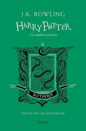 HARRY POTTER I LA CAMBRA SECRETA (SLYTHERIN) | 9788417879631 | ROWLING, J.K. | Llibreria La Font de Mimir - Llibreria online Barcelona - Comprar llibres català i castellà