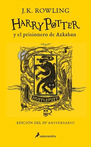 HARRY POTTER Y EL PRISIONERO DE AZKABAN (EDICIÓN HUFFLEPUFF DEL 20º ANIVERSARIO) | 9788418174100 | ROWLING, J.K. | Llibreria La Font de Mimir - Llibreria online Barcelona - Comprar llibres català i castellà