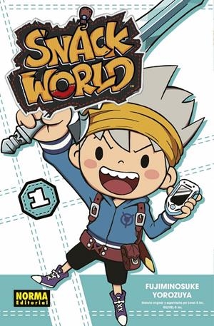 SNACK WORLD 01 | 9788467942316 | FUJIMINOSUKE YOROZUYA / LEVEL-5 | Llibreria La Font de Mimir - Llibreria online Barcelona - Comprar llibres català i castellà