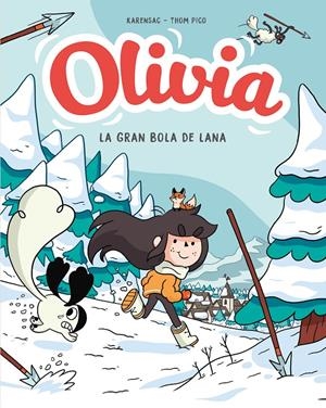 Y LA GRAN BOLA DE LANA (OLIVIA 3) | 9788417921293 | PICO, THOM | Llibreria La Font de Mimir - Llibreria online Barcelona - Comprar llibres català i castellà