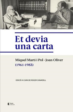ET DEVIA UNA CARTA | 9788497667166 | CANADELL RUSIÑOL, ROGER | Llibreria La Font de Mimir - Llibreria online Barcelona - Comprar llibres català i castellà