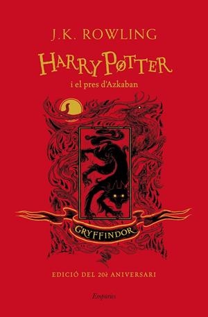 HARRY POTTER I EL PRES D'AZKABAN (GRYFFINDOR) | 9788417879693 | ROWLING, J.K. | Llibreria La Font de Mimir - Llibreria online Barcelona - Comprar llibres català i castellà