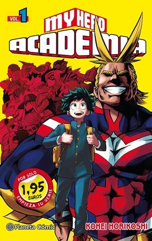 MM MY HERO ACADEMIA Nº 01 1,95 | 9788413414997 | HORIKOSHI, KOHEI | Llibreria La Font de Mimir - Llibreria online Barcelona - Comprar llibres català i castellà
