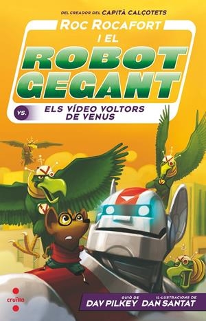 ROC R.3 CONTRA ELS VIDEO VOLTORS DE VENU | 9788466149075 | PILKEY, DAV | Llibreria La Font de Mimir - Llibreria online Barcelona - Comprar llibres català i castellà