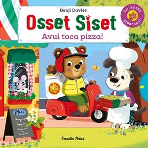 OSSET SISET. AVUI TOCA PIZZA! | 9788418135842 | DAVIES, BENJI | Llibreria La Font de Mimir - Llibreria online Barcelona - Comprar llibres català i castellà