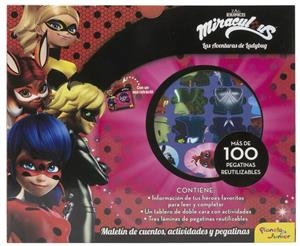 MIRACULOUS. MALETÍN DE CUENTOS, ACTIVIDADES Y PEGATINAS | 9788408198611 | MIRACULOUS | Llibreria La Font de Mimir - Llibreria online Barcelona - Comprar llibres català i castellà