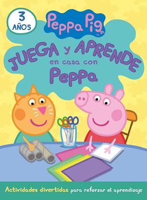 JUEGA Y APRENDE EN CASA CON PEPPA (3 AÑOS). TU CUADERNO DE VACACIONES | 9788448857486 | HASBRO, / EONE, | Llibreria La Font de Mimir - Llibreria online Barcelona - Comprar llibres català i castellà
