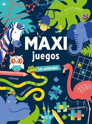 MAXI JUEGOS - LOS ANIMALES | 9789403225685 | BALLON | Llibreria La Font de Mimir - Llibreria online Barcelona - Comprar llibres català i castellà