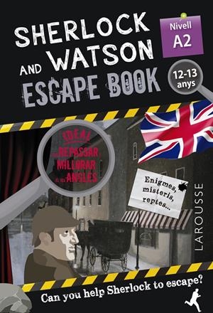 SHERLOCK & WATSON. ESCAPE BOOK PER REPASSAR ANGLÈS. 12-13 ANYS | 9788418473333 | SAINT-MARTIN, GILLES | Llibreria La Font de Mimir - Llibreria online Barcelona - Comprar llibres català i castellà