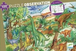 PUZZLE OBSERVACIÓ DINOSAURES | 3070900074248 | Llibreria La Font de Mimir - Llibreria online Barcelona - Comprar llibres català i castellà