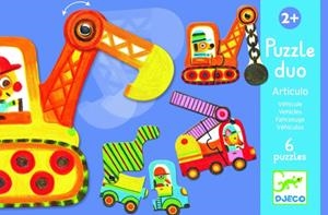 PUZZLE DUO VEHICLES | 3070900081703 | Llibreria La Font de Mimir - Llibreria online Barcelona - Comprar llibres català i castellà