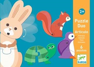 PUZZLE DUO ART. ANIMALS | 3070900081758 | Llibreria La Font de Mimir - Llibreria online Barcelona - Comprar llibres català i castellà