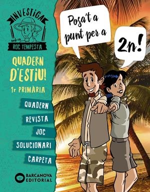 INVESTIGA AMB ROC TEMPESTA 1R. POSA'T A PUNT PER A 2N | 9788448954284 | MURILLO GUERRERO, NÚRIA/PRATS PIJOAN, JOAN DE DÉU | Llibreria La Font de Mimir - Llibreria online Barcelona - Comprar llibres català i castellà