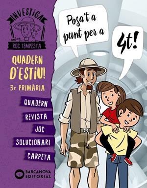 INVESTIGA AMB ROC TEMPESTA 3R. POSA'T A PUNT PER A 4T | 9788448954307 | MURILLO, NÚRIA/CERDÀ, XIMO | Llibreria La Font de Mimir - Llibreria online Barcelona - Comprar llibres català i castellà