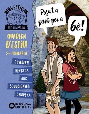INVESTIGA AMB ROC TEMPESTA 5È. POSA'T A PUNT PER A 6È | 9788448954321 | MURILLO, NÚRIA/BARÓ, SANTI | Llibreria La Font de Mimir - Llibreria online Barcelona - Comprar llibres català i castellà