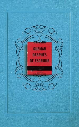 QUEMAR DESPUÉS DE ESCRIBIR (EDICIÓN OFICIAL) | 9788491295938 | JONES, SHARON | Llibreria La Font de Mimir - Llibreria online Barcelona - Comprar llibres català i castellà