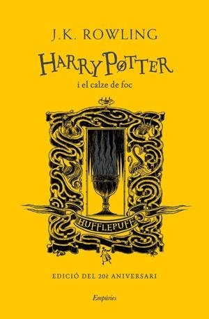 HARRY POTTER I EL CALZE DE FOC (HUFFLEPUFF) | 9788417879969 | ROWLING, J.K. | Llibreria La Font de Mimir - Llibreria online Barcelona - Comprar llibres català i castellà