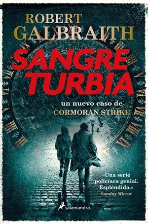 SANGRE TURBIA | 9788418107917 | GALBRAITH, ROBERT | Llibreria La Font de Mimir - Llibreria online Barcelona - Comprar llibres català i castellà